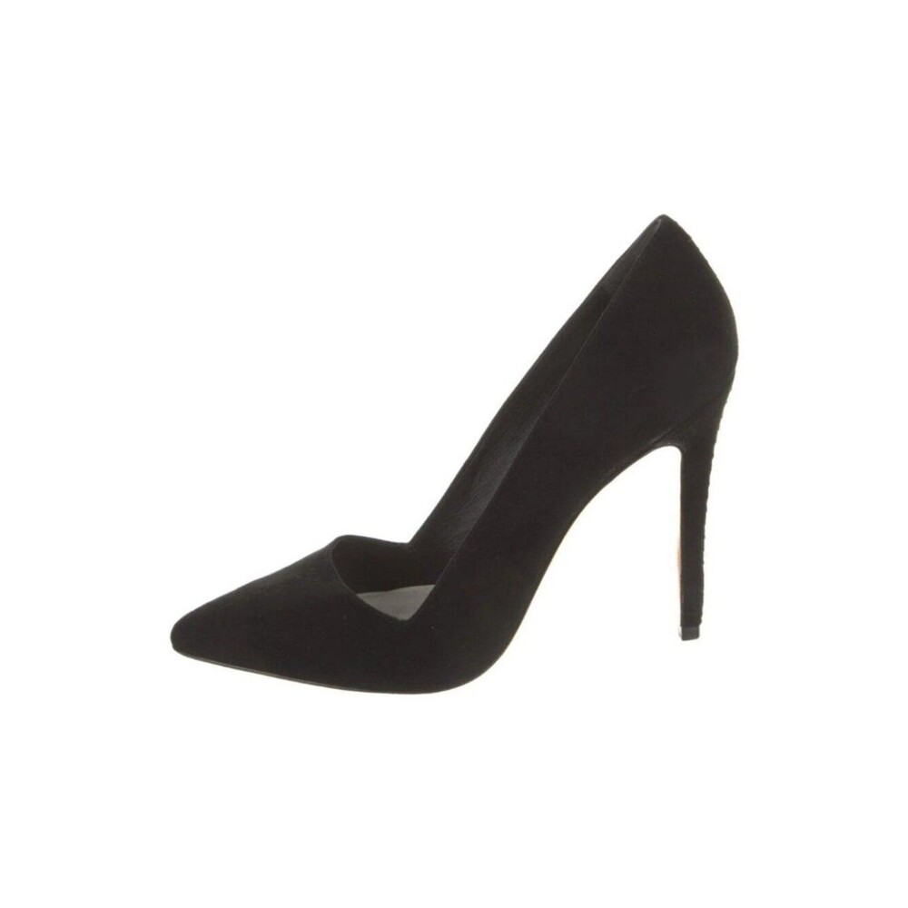 Alice + Olivia Black Suede Pumps. Size: 10 (IT 40). Includes Bag & Box.